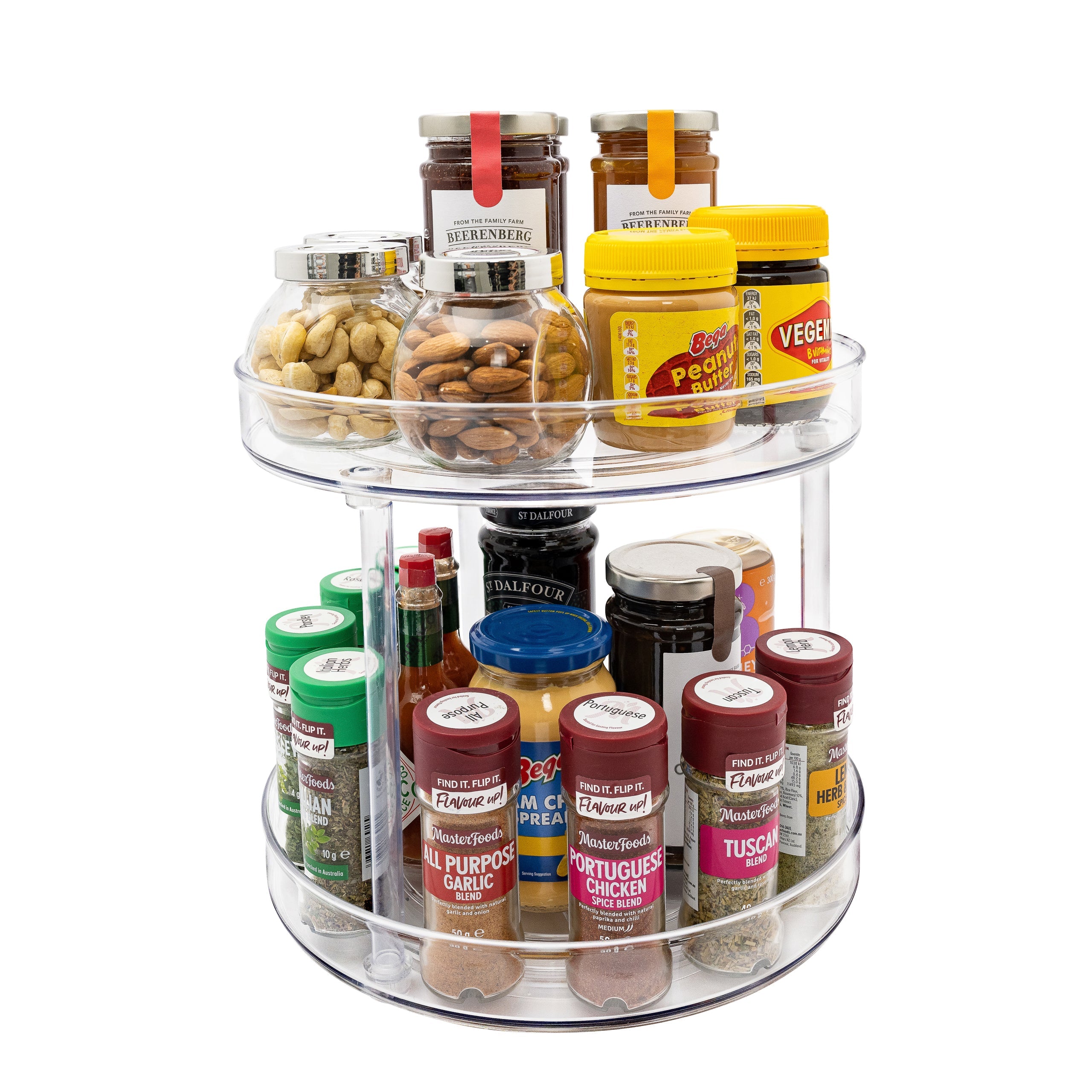 Turntable Organizer, Spice Spinner, Spice Rack Organizer, Rotating