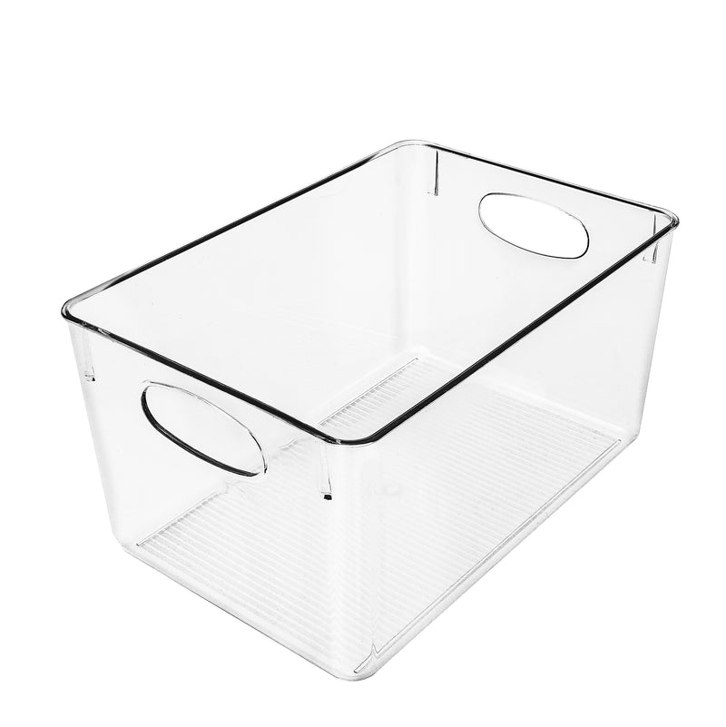 Arctic clear plastic storage bins – L285mm (4 pack)