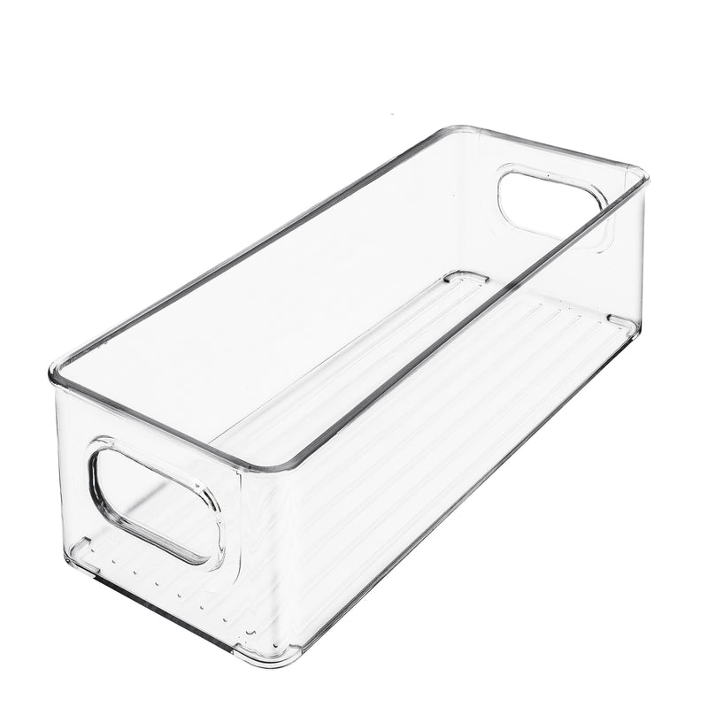 Arctic clear plastic storage bins – L255mm (3 pack) + bonus bin