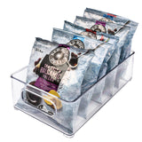 Arctic clear plastic storage bins – L260mm (4 pack)