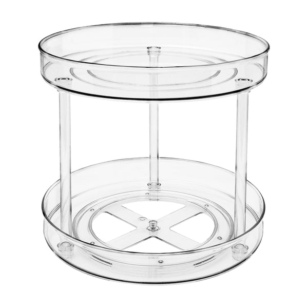 Arctic Turntable Lazy Susan - Double Tier Large