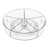 Arctic Turntable Lazy Susan - Single Tier with Dividers Large