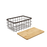 Nest wire storage basket