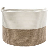 Zen cotton rope storage basket