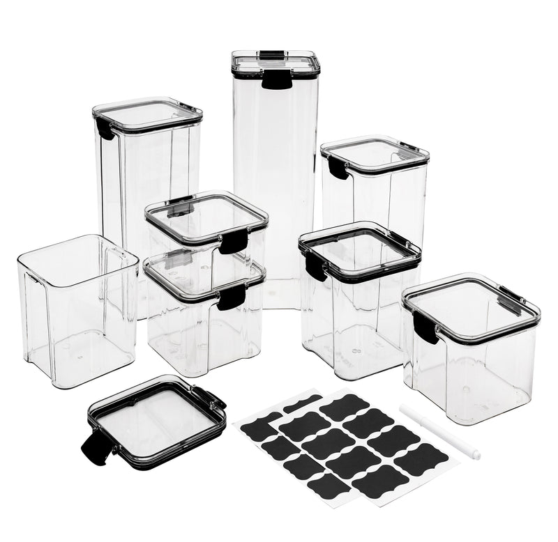 Arctic sealed dry food containers (8pc set)