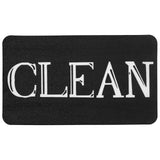 Double-sided Dirty/Clean magnet sign for dishwashers