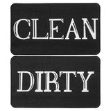 Double-sided Dirty/Clean magnet sign for dishwashers