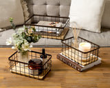 Nest wire storage basket