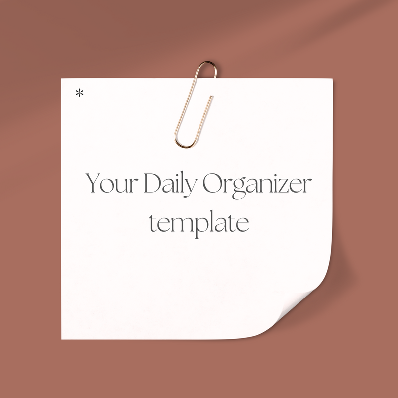 Daily Planner Printable